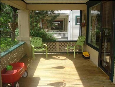 Large welcoming front porch.