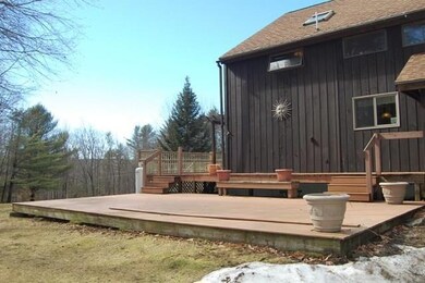 Exterior back Deck.
