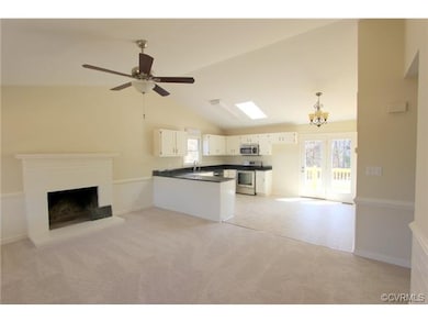The wood-burning fireplace is a great feature!