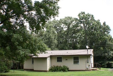 Rear view of home