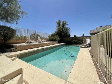 pool with slide