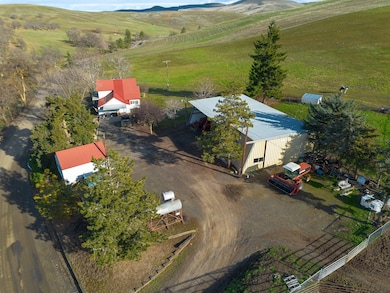 house and storage aerial oregon pine hol