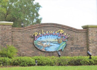 Bahama Bay entrance sign