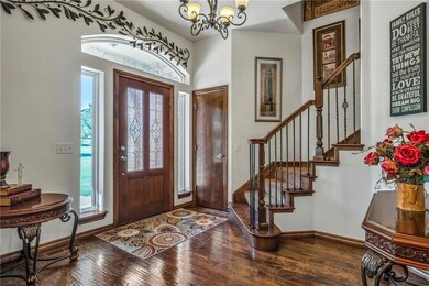 Come in and notice the beautiful hardwood.  It is 