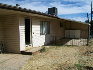 Back of home.