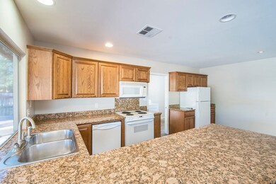 Kitchen with Granite Counters