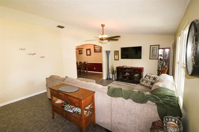 Living room and entry 