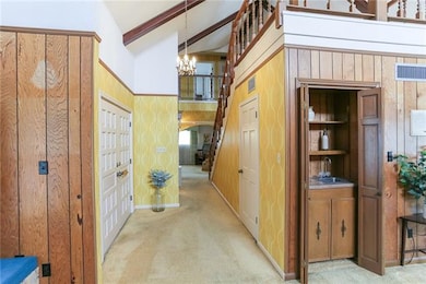 Entryway with storage closet
