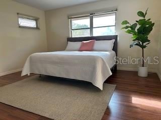 Primary bedroom with private entry