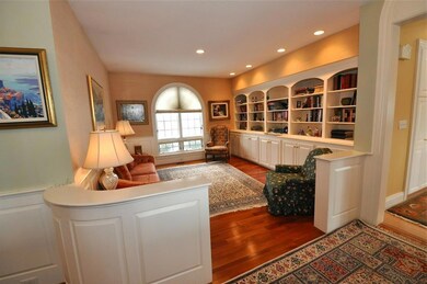 This alcove could be a library or a...