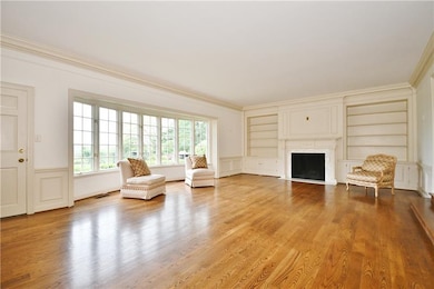 Large windows in living room and access to patio