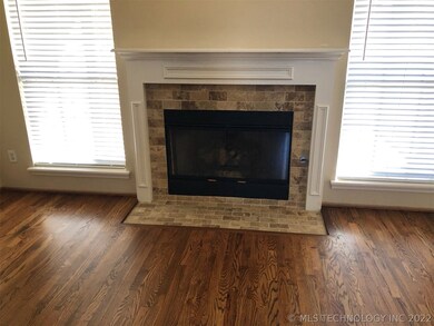 Lovely fireplace in living