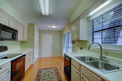 Galley kitchen with large pantry and breakfast roo