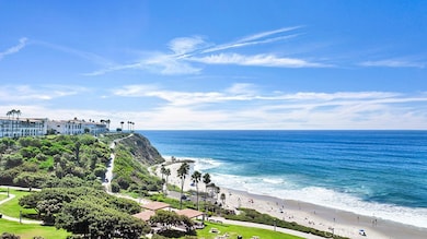 The property is just below in this photo...next door to the Ritz Carlton. This is the Salt Creek beach and you can walk to the beach from your beach gate every day or go down to the Shack and get a coffee or a parfait or an asai bowl.