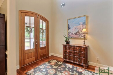 Beautiful double door entrance.