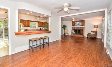 Dining Room or Living Room looking into the open F