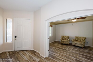 Entry way and 1st den/office