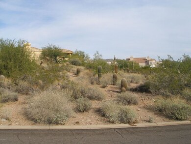 Lot viewed from corner of lot
