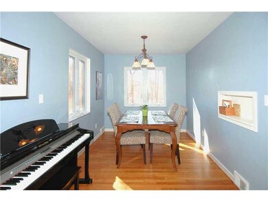 Dining Room. Lovely dining area with hardwood floo
