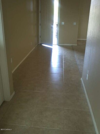 Tile in main walk area