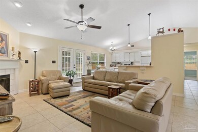 Wide open spacious living area.