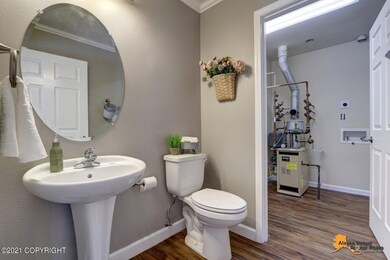 Half Bath to Utility Room