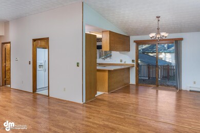 Living Room w/View to Kitchen & Dining