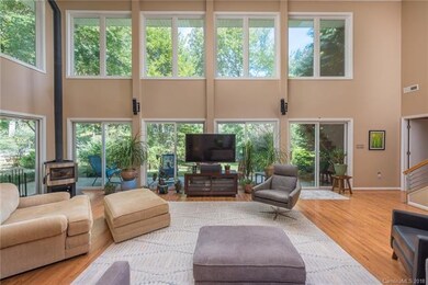 Walls of windows to bring the outdoors in!