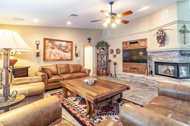 Warm and Inviting Living Space