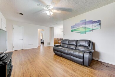 Living room with view into the home.