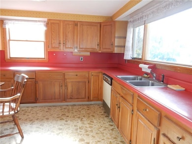 Very dated but very solid house.....