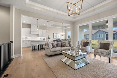 Notice the custom lighting throughout.