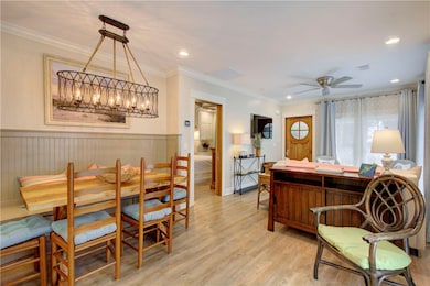 Living and dining area