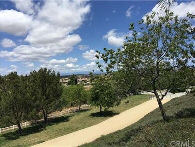 Walking trail view to East.