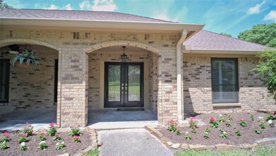 Double entry doors.