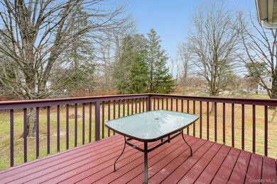 Deck with Trex composite Flooring overlooking the Park-like Yard