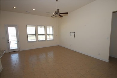 Empty room featuring healthy amount of natural li