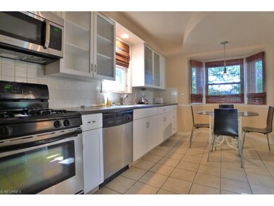 This spacious kitchen has plenty of work-tops and 