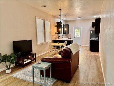 living room from front door