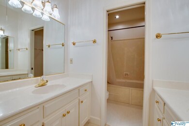 Master bathroom with double vanities.