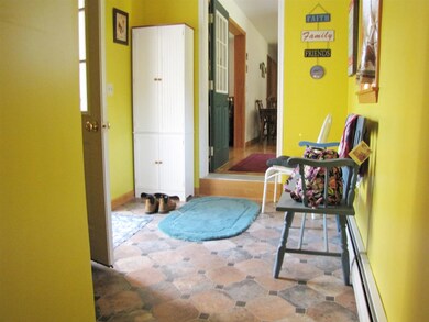Direct access from garage to mudroom to house.