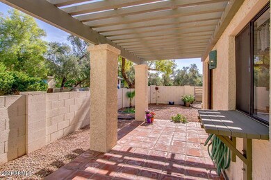 Backyard patio