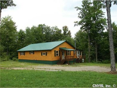 Exterior Front. View from road.