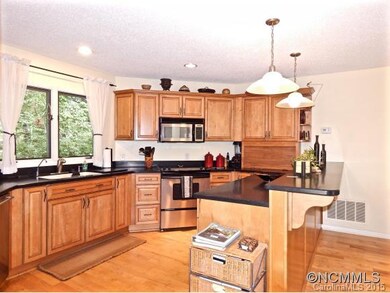 Open Kitchen with granite