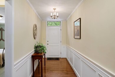 Front entry.  The master bedroom is to the left, s