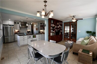 Open concept kitchen