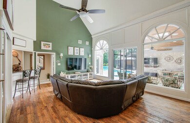 2-story height living space