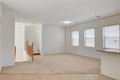 Living room is on 2nd floor