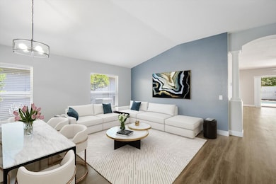 Staged Living Room