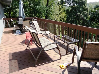 Wrap around deck